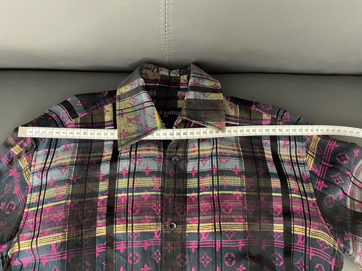 スーツ Louis Vuitton shirt Louis Vuitton Short-Sleeved Denim Workwear Shirt | REVERSIBLE