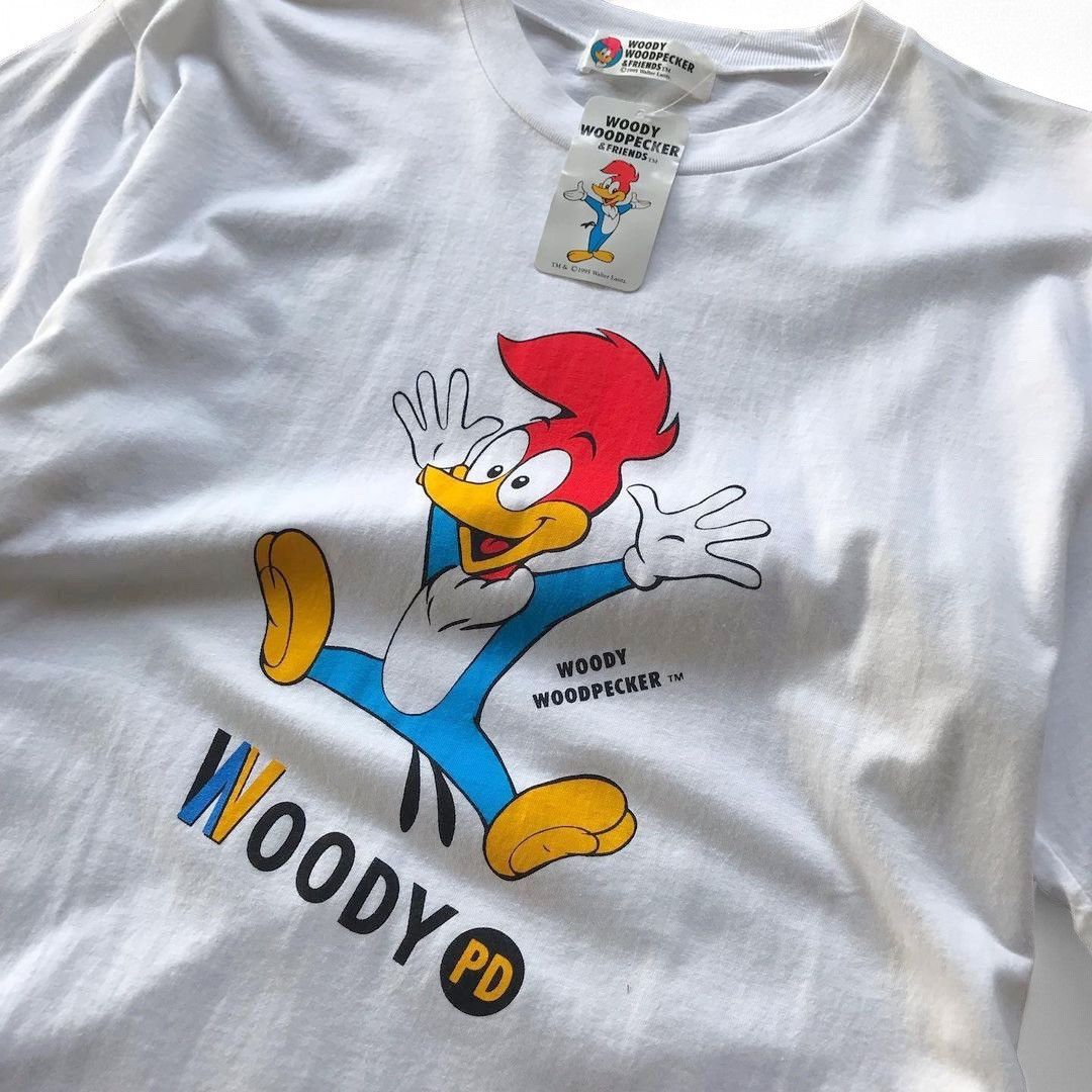 Band Tees × Cartoon Network woody woodpecker & friends 1995 deadstock Size US M / EU 48-50 / 2 - 2 Thumbnail