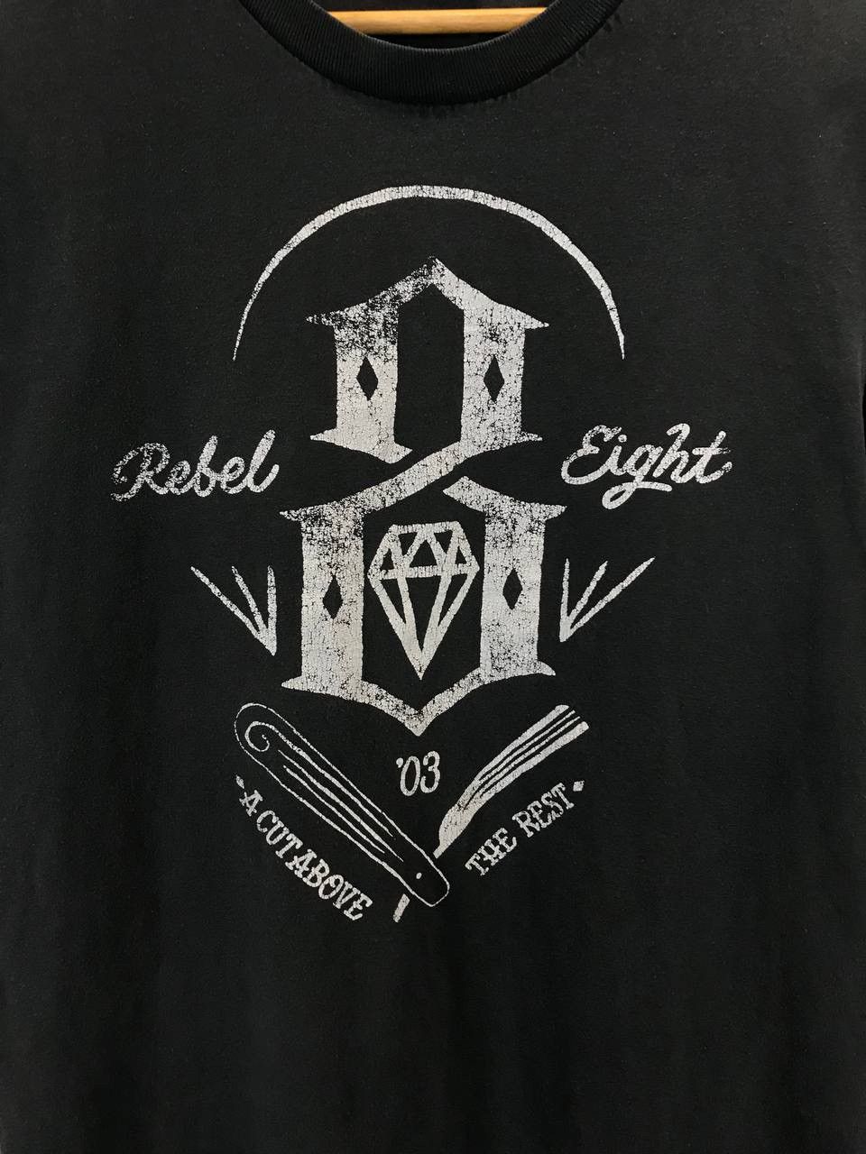 Rebel8 Rebel 8 eight streetwear tee Size US L / EU 52-54 / 3 - 3 Thumbnail