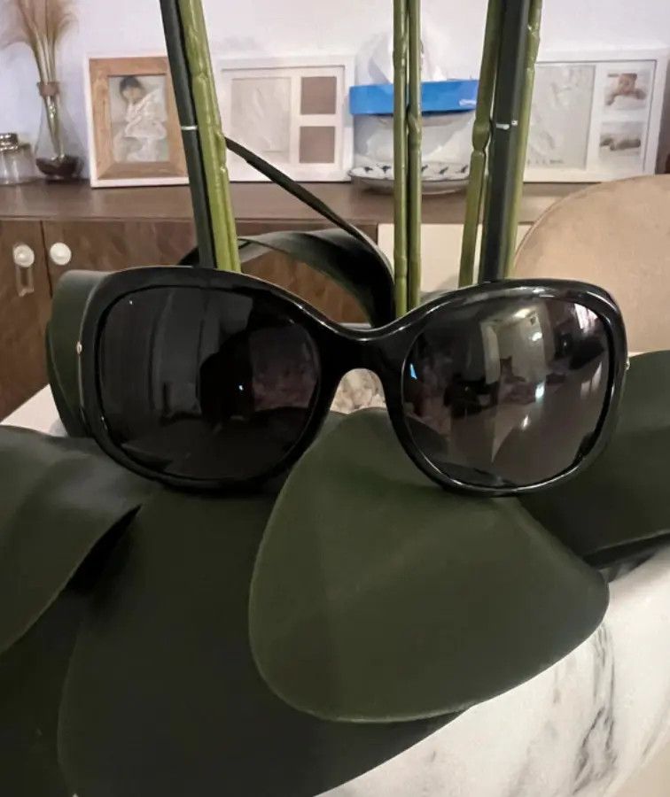 Prada × Vintage PRADA Sunglasses Rectangle Wrap Shield Metal Symbole RI928 Size ONE SIZE - 3 Thumbnail