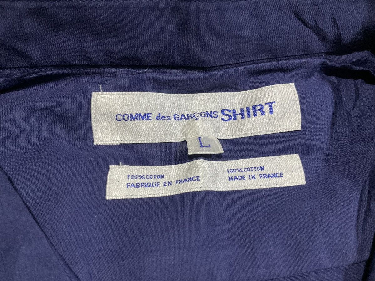 Comme des Garcons SHIRT 🔥Comme Des Garcons Wide Shirt Navy Size US L / EU 52-54 / 3 - 9 Thumbnail