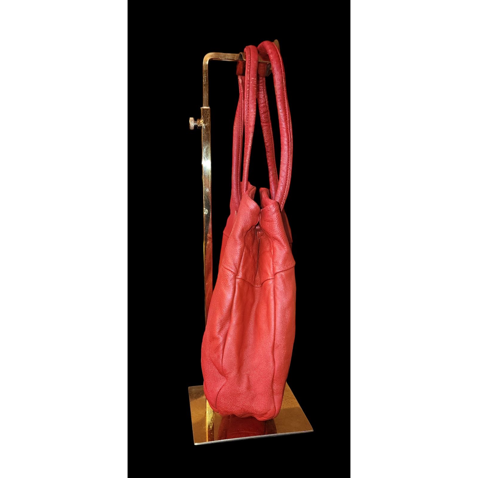 Western Rise Western Walker Vintage Leather Purse black Adjustable straps Size ONE SIZE - 9 Thumbnail
