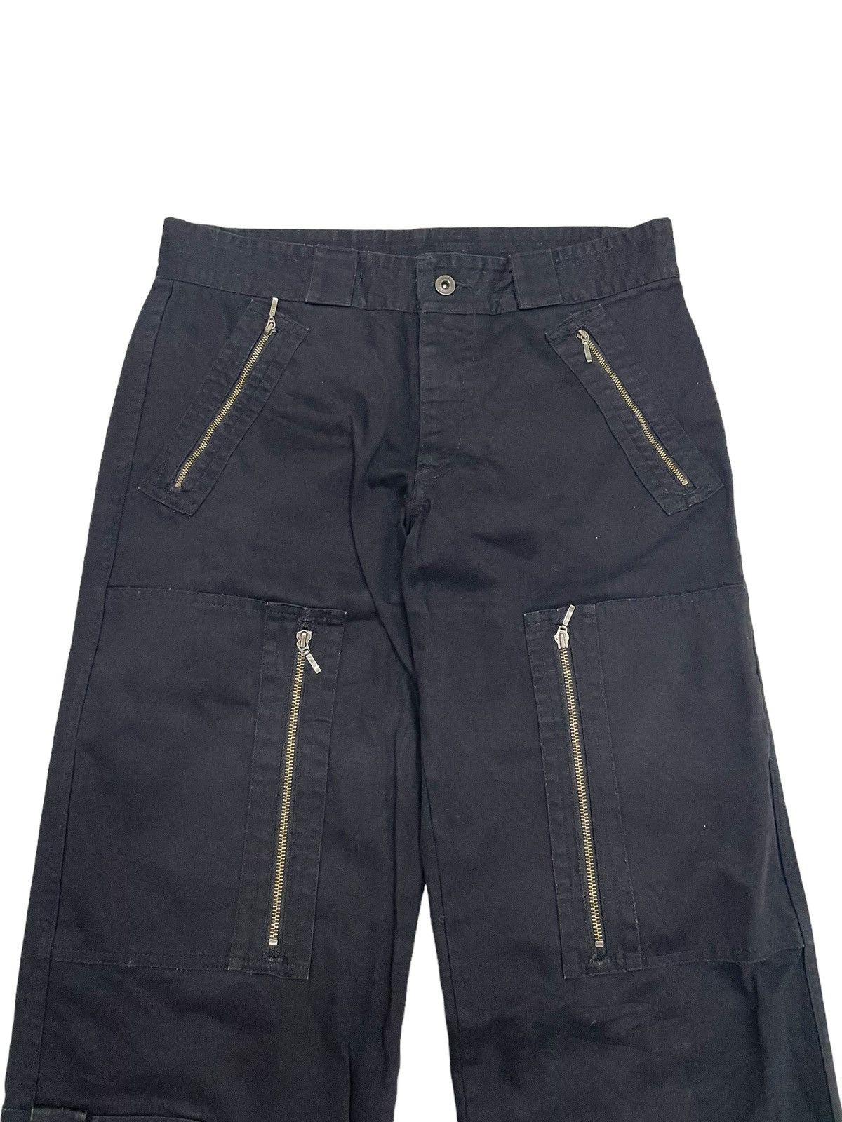 Japanese Brand × Vintage SHELLAC ZIPPER PANTS Size US 33 - 4 Thumbnail