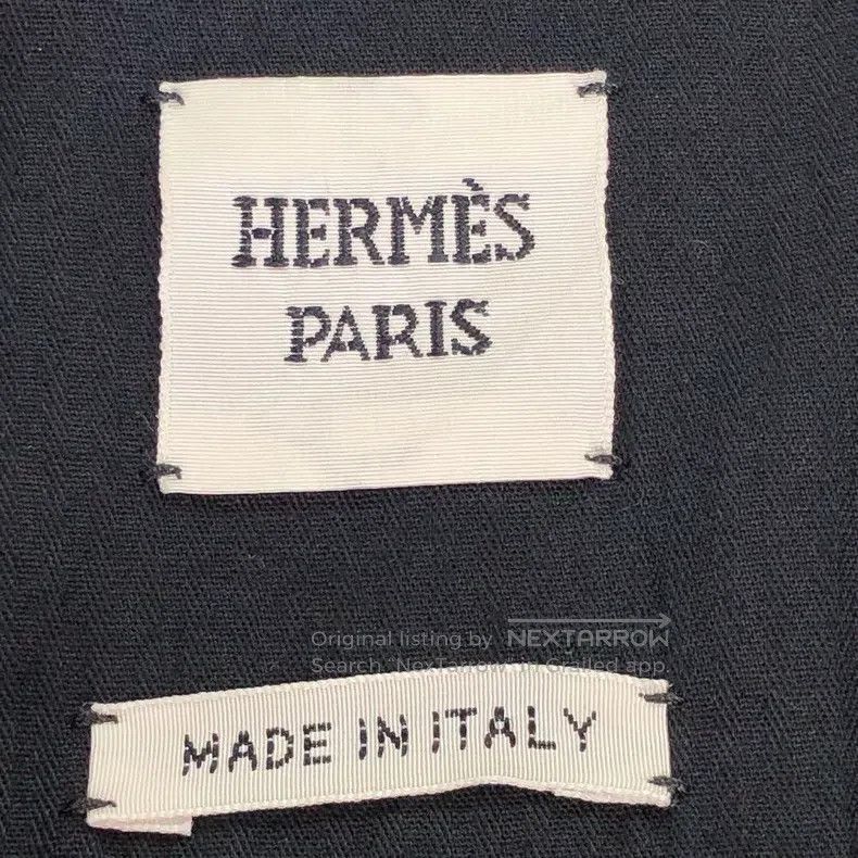 Hermes Hermes Black Denim Jacket Size XS / US 0-2 / IT 36-38 - 5 Thumbnail