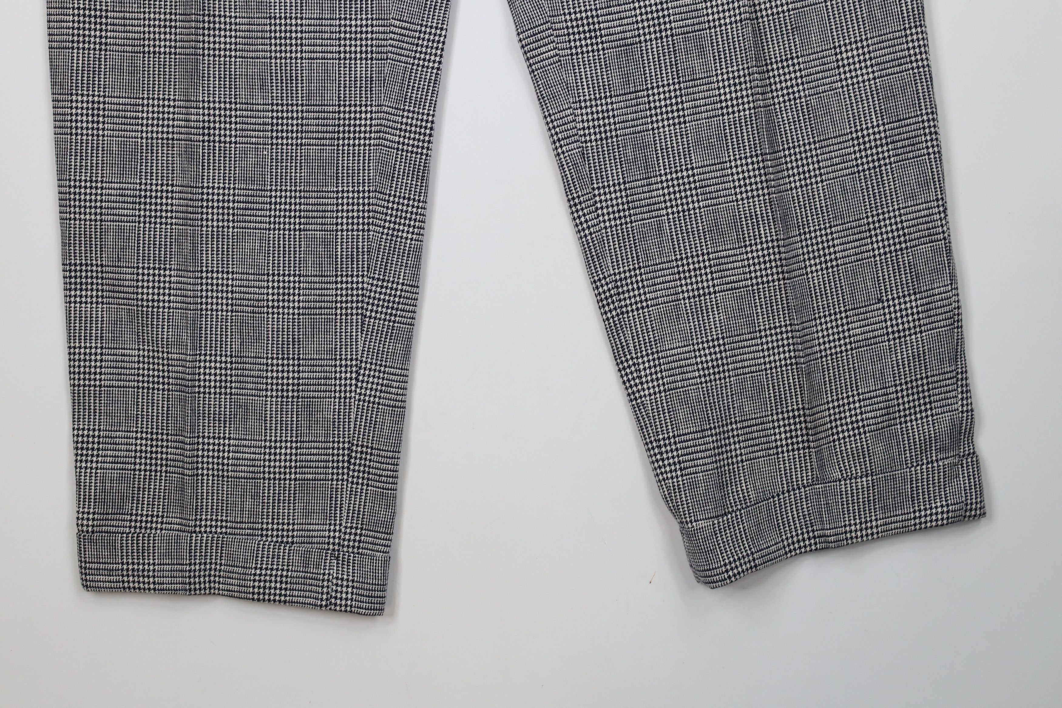 Ralph Lauren × Vintage Vintage 90s Ralph Lauren Wide Leg Chino Pants Houndstooth Size US 32 / EU 48 - 4 Thumbnail