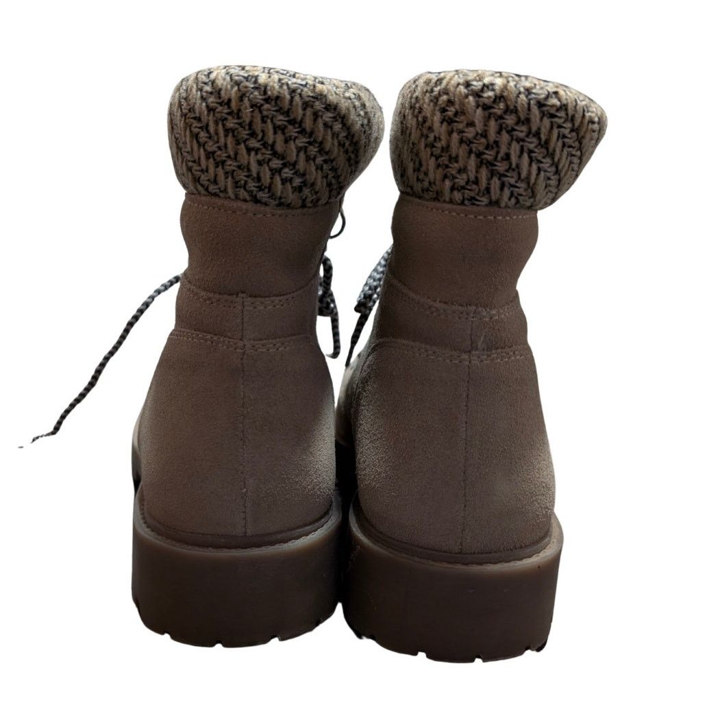 Unknown London Cleo + Wolf Hiking Boots Tan Fur Lined Lace Up Women’s 8.5" Size US 8.5 / IT 38.5 - 5 Thumbnail