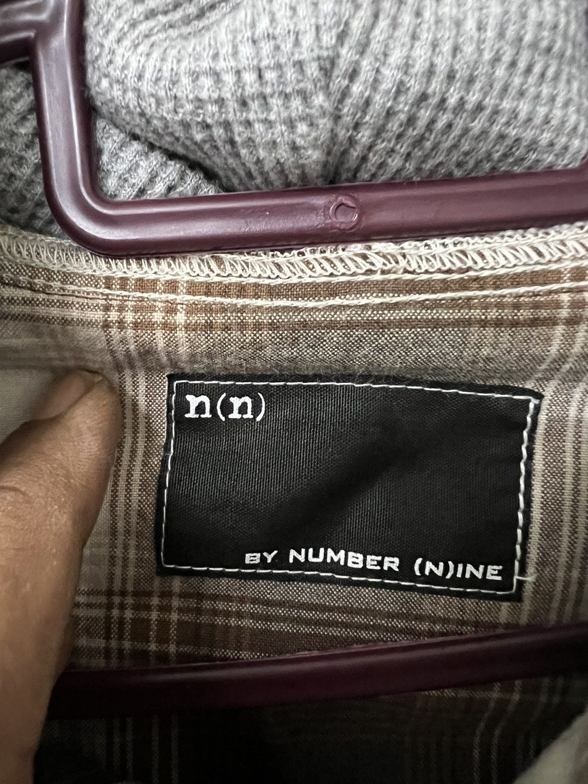 Number (N)ine SICK💥NUMBER NINE WESTERN SHADOW HOODIE GRUNGE Size US M / EU 48-50 / 2 - 9 Thumbnail