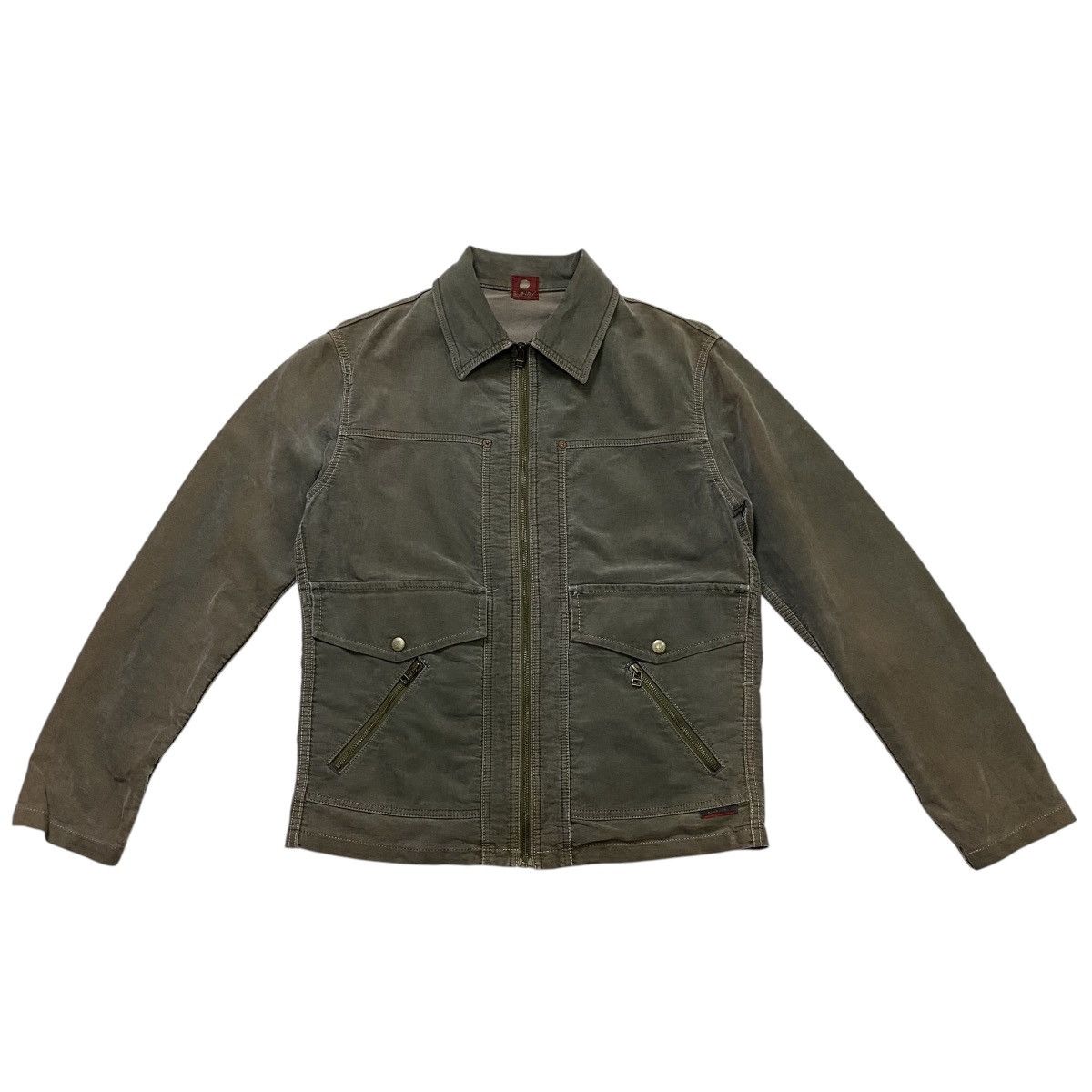 Japanese Brand × Vintage Blueway Union made patina jacket Size US L / EU 52-54 / 3 - 5 Thumbnail