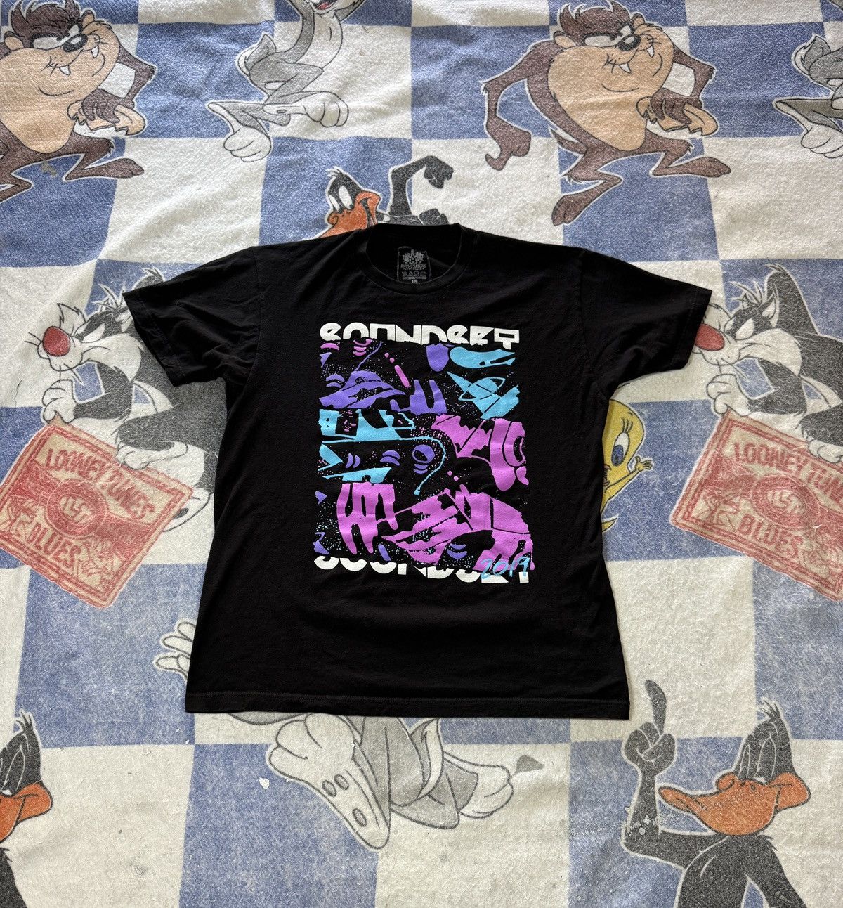 Band Tees Sound set music festival tee Size US L / EU 52-54 / 3 - 1 Thumbnail
