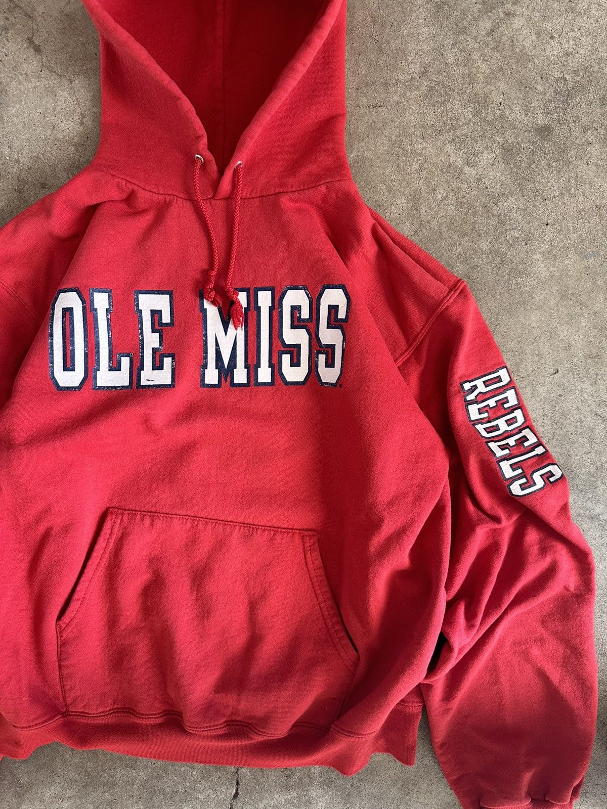 Vintage Y2K Champion OleMiss Hoodie Size US M / EU 48-50 / 2 - 3 Thumbnail