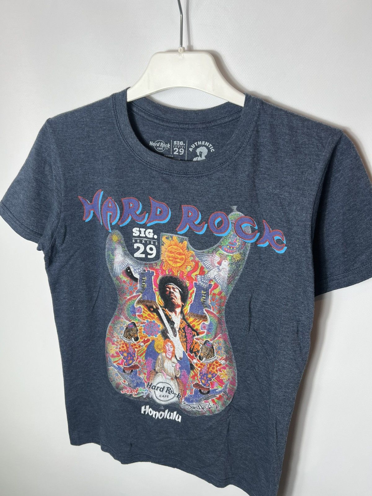 Hard Rock Cafe Vintage streetwear band Jimmy Hendrix Hard Rock Cafe T-shirt Size US S / EU 44-46 / 1 - 3 Thumbnail