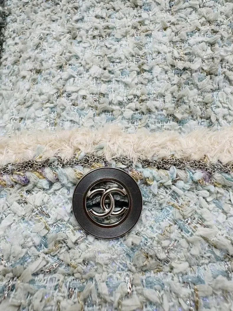 Chanel Chanel Spring and summer preview series mint green tweed j Size XS / US 0-2 / IT 36-38 - 5 Thumbnail