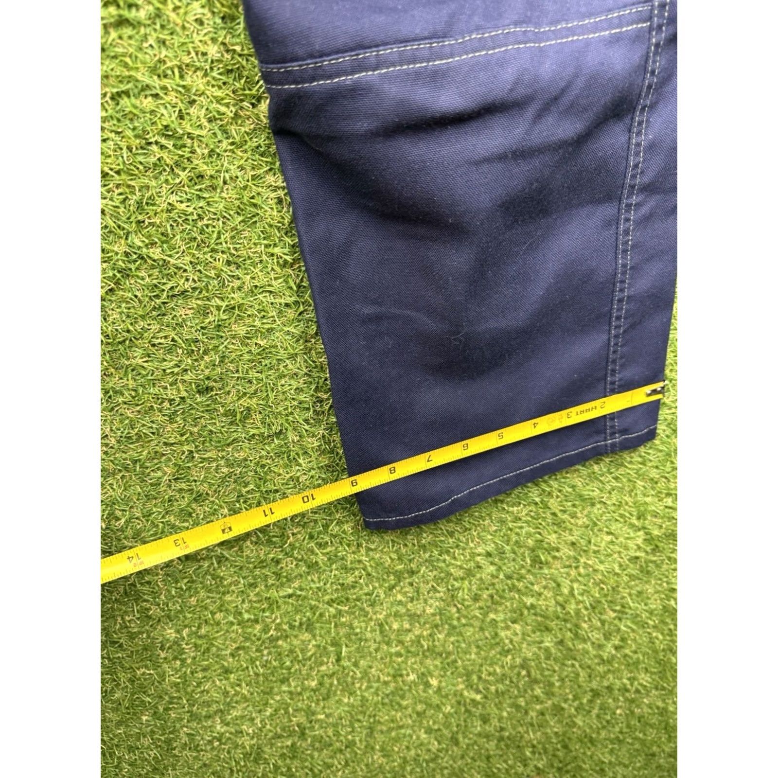 Vintage Mascot Mens Pants Cargo Pockets Workwear Blue 28x30 Regular Front Flat Relaxed Vintage No NWOT" Size US 28 / EU 44 - 6 Thumbnail