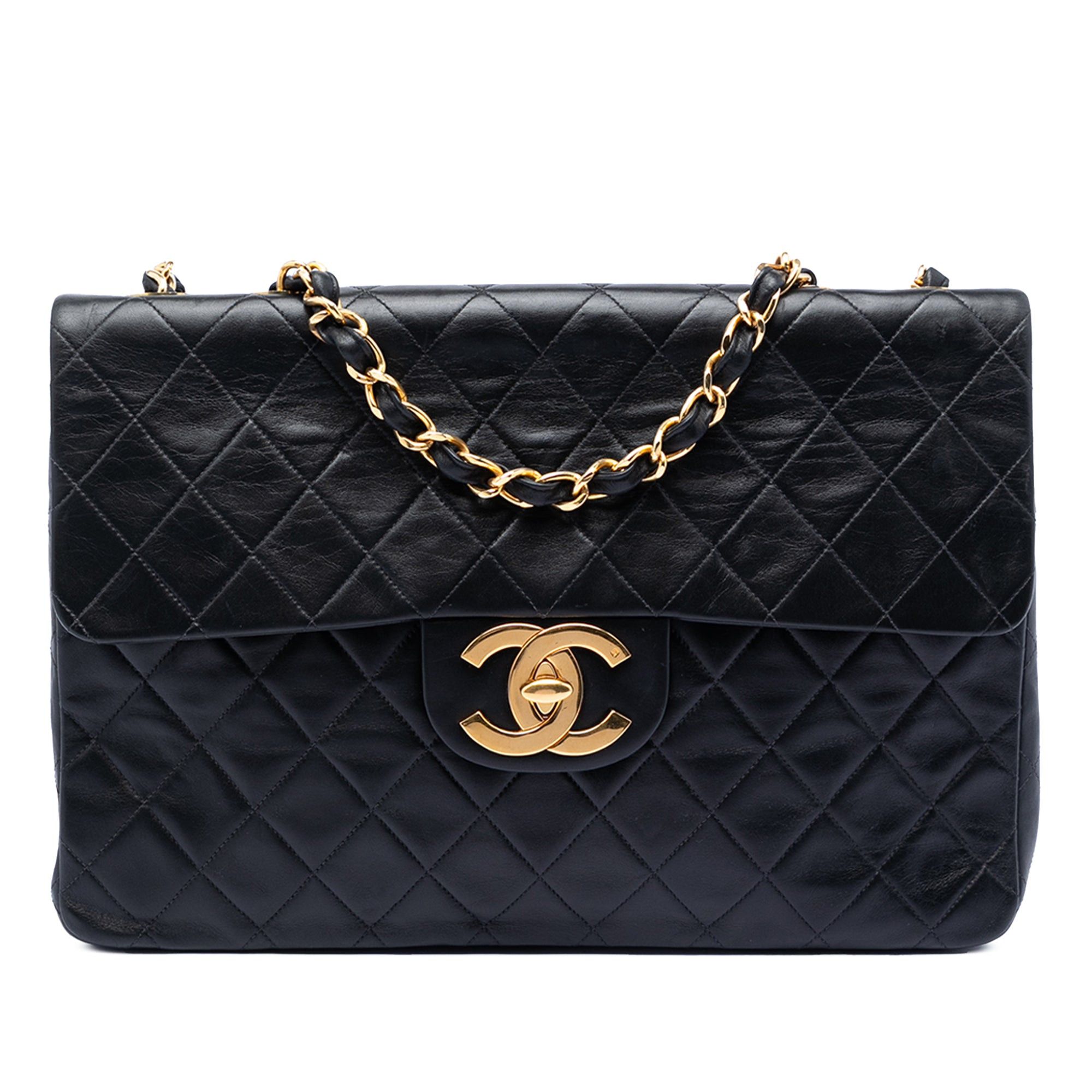 Chanel Maxi XL Classic Lambskin Single Flap Size ONE SIZE - 1 Thumbnail