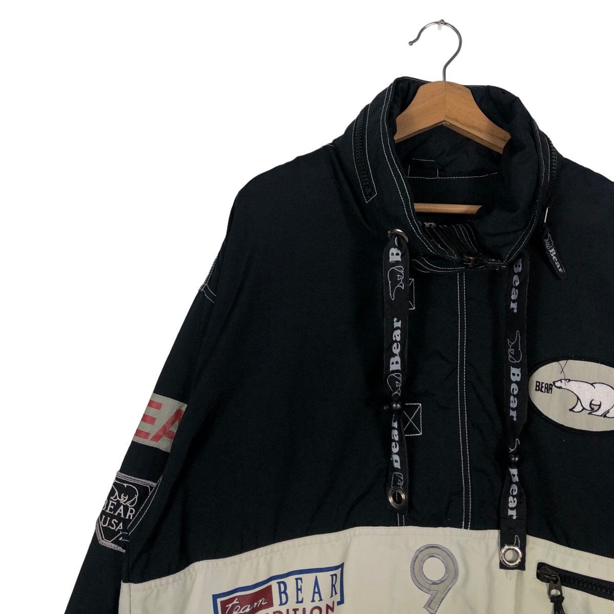 Japanese Brand 🔥90’s Oversized Ski Jacket Bear Hunting Survival Design Size US L / EU 52-54 / 3 - 6 Thumbnail