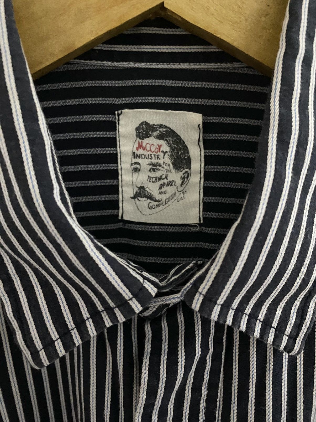 The Real McCoy's McCoy's industry Men Oversized Shirt Size US L / EU 52-54 / 3 - 6 Thumbnail