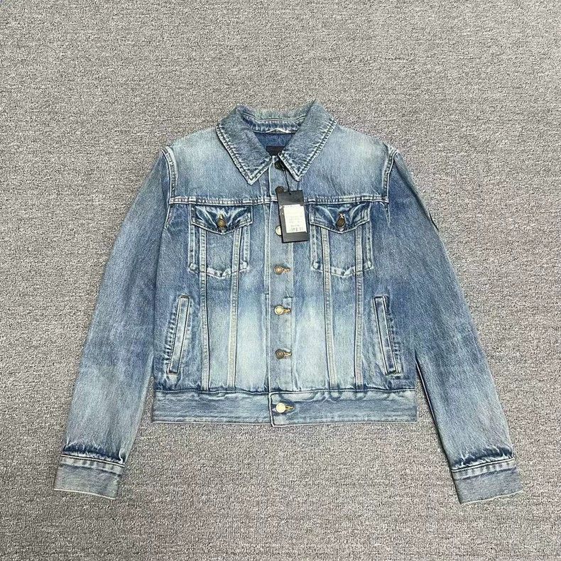 Saint Laurent Paris Saint Laurent SLP Denim Jacket S Size US S / EU 44-46 / 1 - 1 Thumbnail
