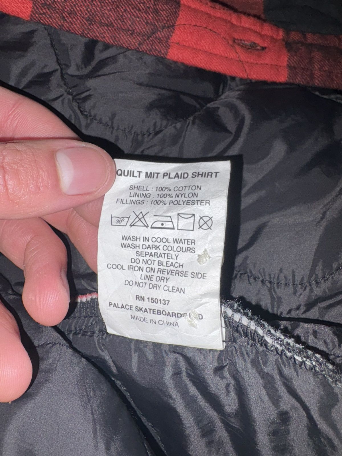 Palace Palace Flannel Jacket Size US XL / EU 56 / 4 - 6 Thumbnail