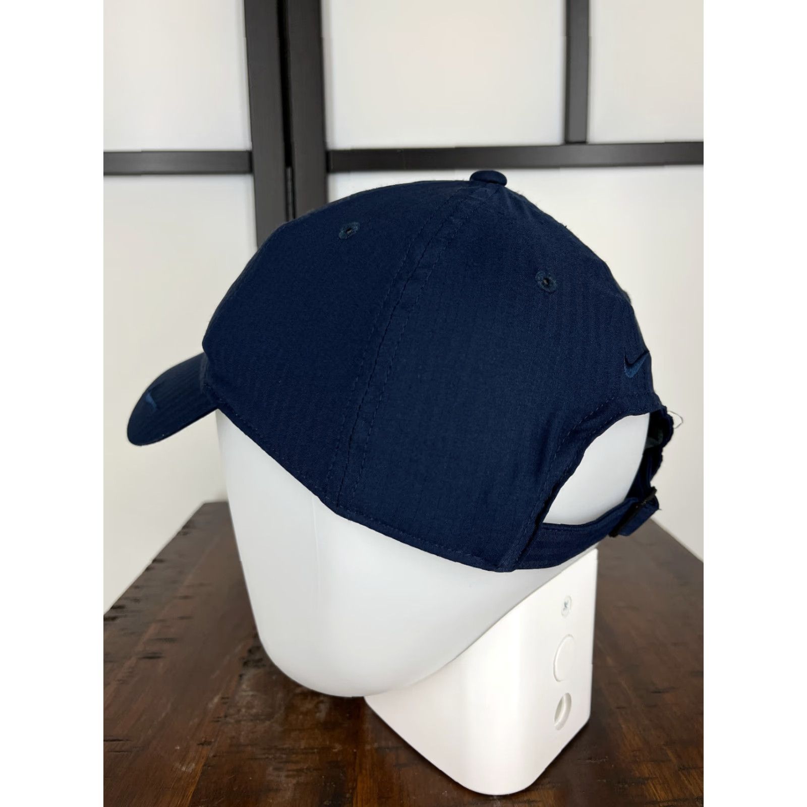 Nike Nike Golf Hat Cap Fitted Mens One Size Blue Swoosh Brigham Young Golf 100% Polyester Size ONE SIZE - 5 Thumbnail
