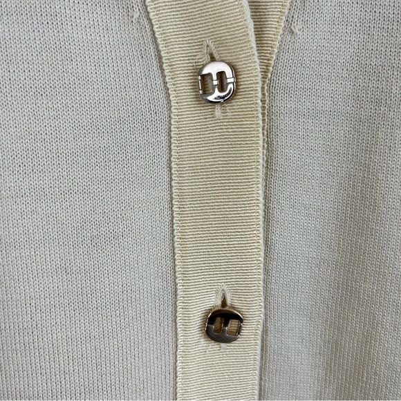 Salvatore Ferragamo × Vintage Salvatore Ferragamo Virgin Logo Buttons Grosgrain Patch Pock Size S / US 4 / IT 40 - 3 Thumbnail