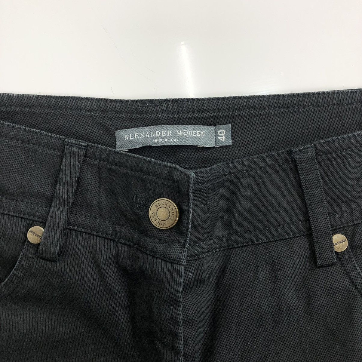 Alexander McQueen × Designer × MCQ Vintage Alexander McQueen Black Jeans Size 28" / US 6 / IT 42 - 3 Thumbnail