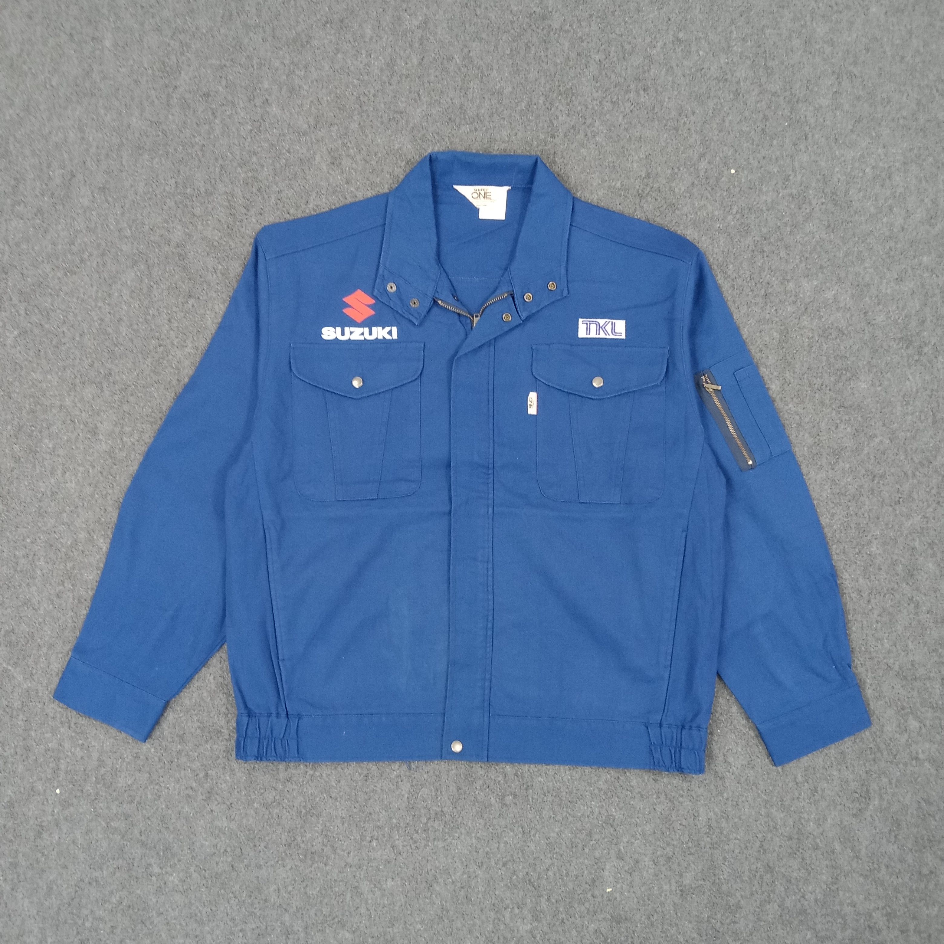 Japanese Brand × Vintage Suzuki Japanese Racing Motorsports Staff Jacket Size US L / EU 52-54 / 3 - 3 Thumbnail