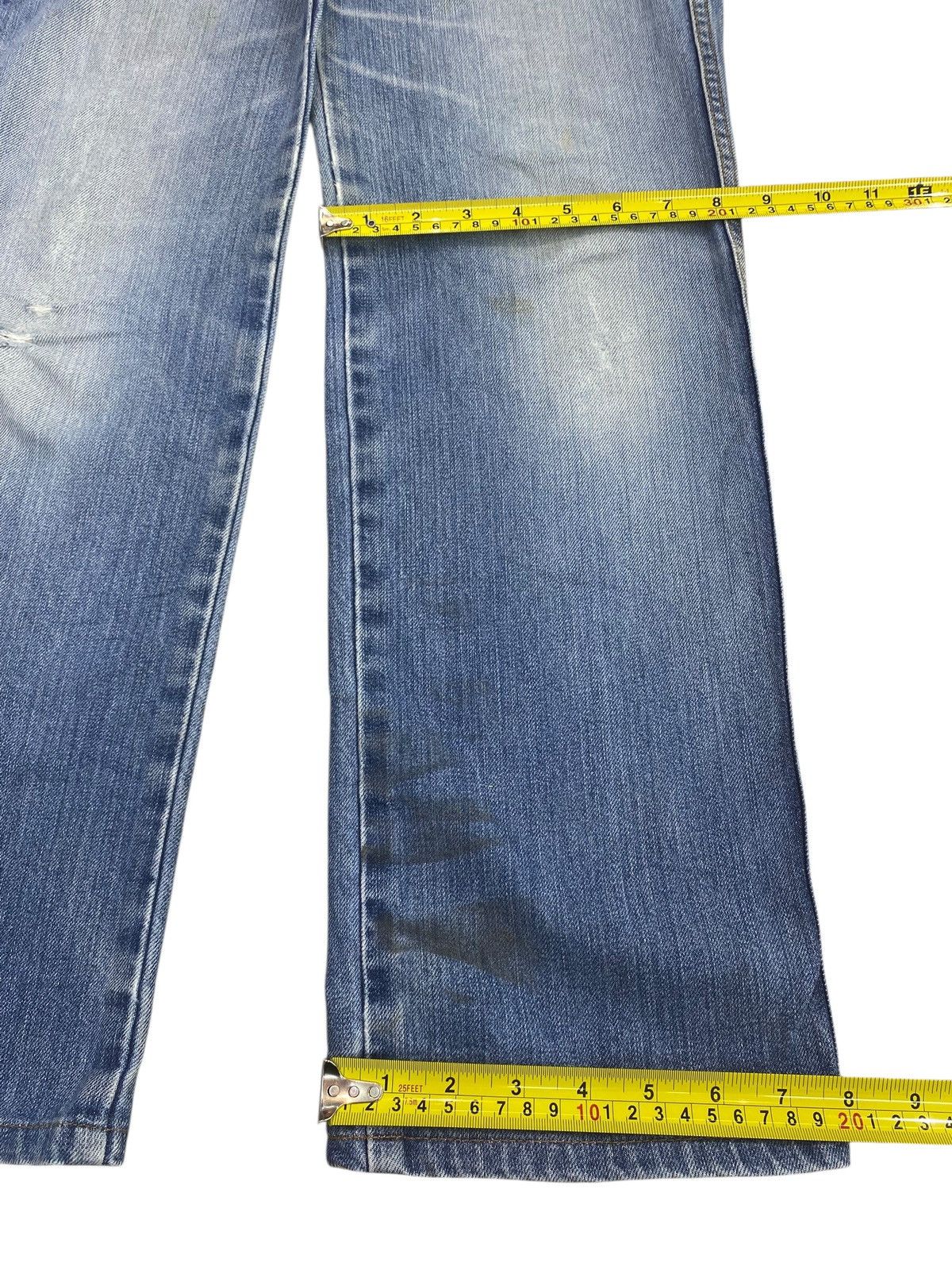 Johnbull Johnbull Blue Faded Wash Style Loose Jeans Size US 30 / EU 46 - 8 Thumbnail