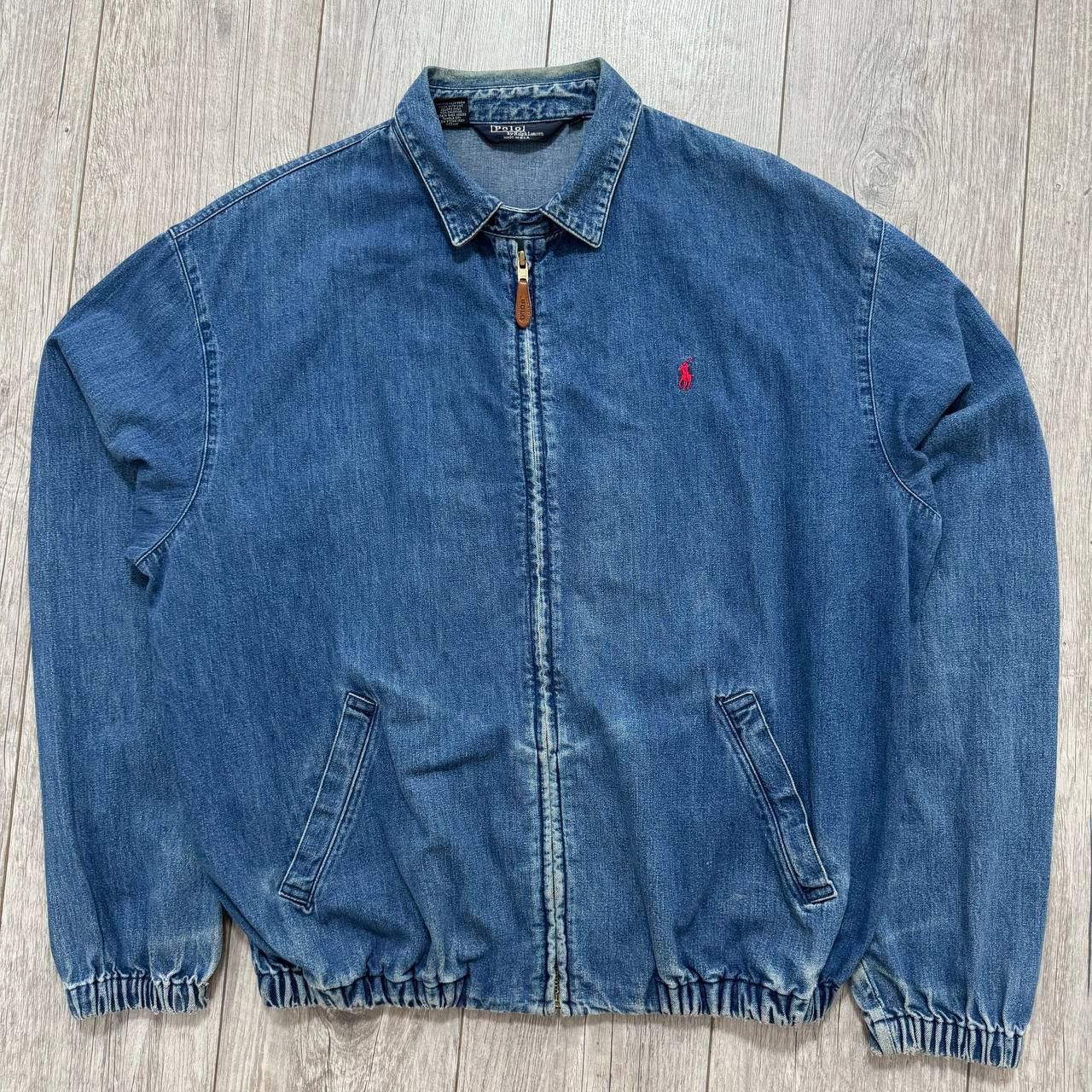 Polo Ralph Lauren × Vintage Vintage Polo Ralph Lauren Denim Jacket Size US L / EU 52-54 / 3 - 1 Thumbnail