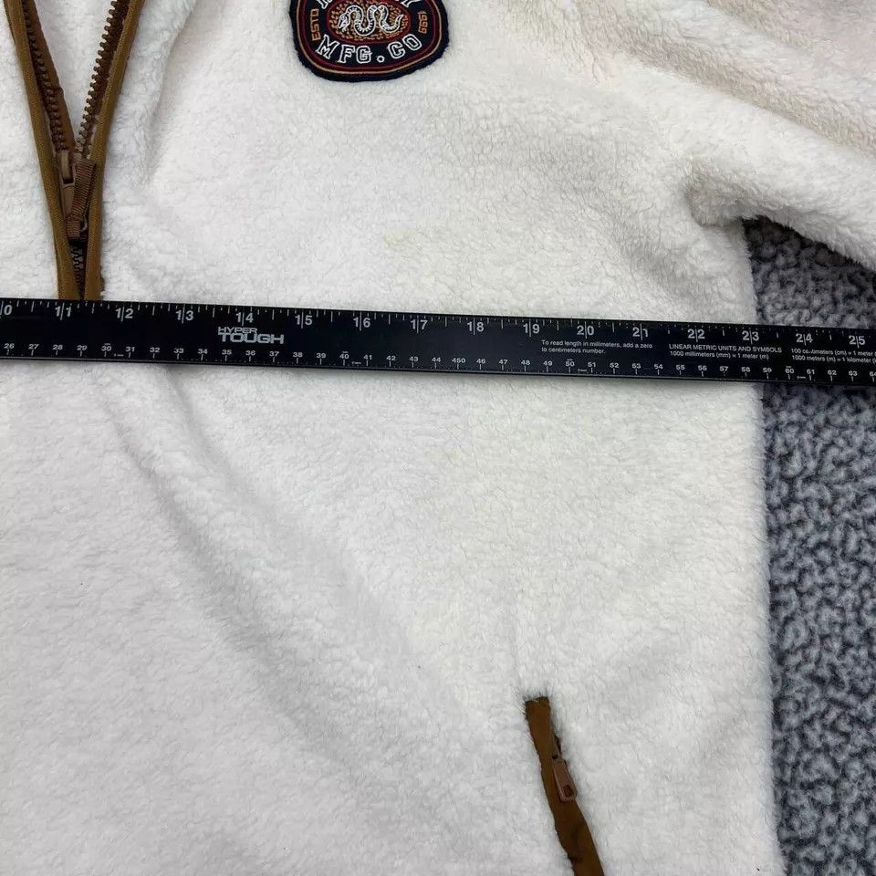 Hurley Hurley Sweater Men Sherpa Fleece Pullover Jacket 1/2 Zip L Size US L / EU 52-54 / 3 - 6 Thumbnail