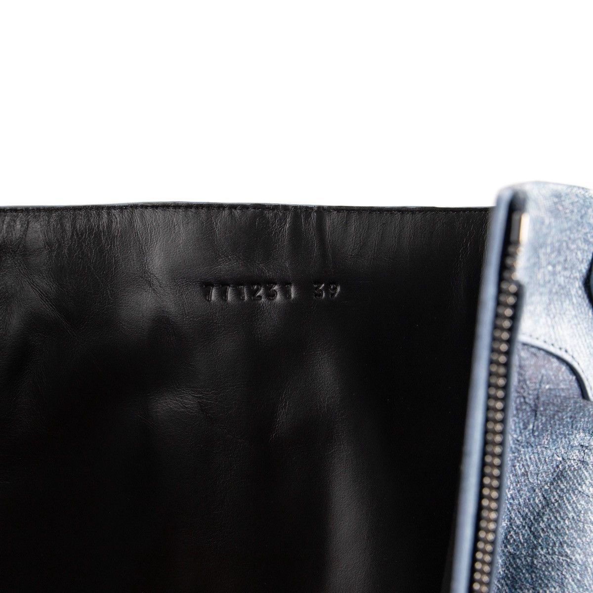 Balenciaga Balenciaga Cagole 90mm boots in denim-print leather Size US 8 / IT 38 - 6 Thumbnail