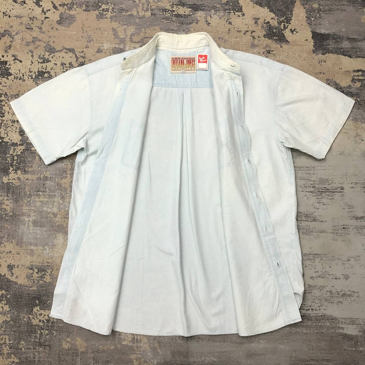 Vintage T72 VTG MOVIE INDIANA JONES DENIM SHIRTS Size US L / EU 52-54 / 3 - 4 Thumbnail