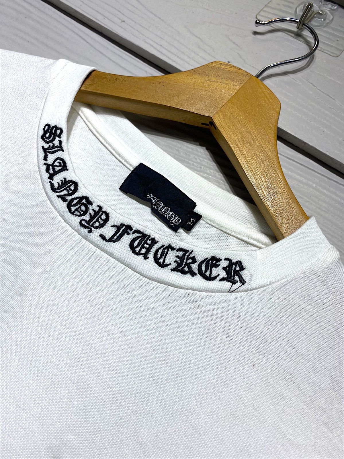 Japanese Brand Japan SLANGY Fucker Chrome Heart Malibu Cross Parody Tee Size US M / EU 48-50 / 2 - 4 Thumbnail
