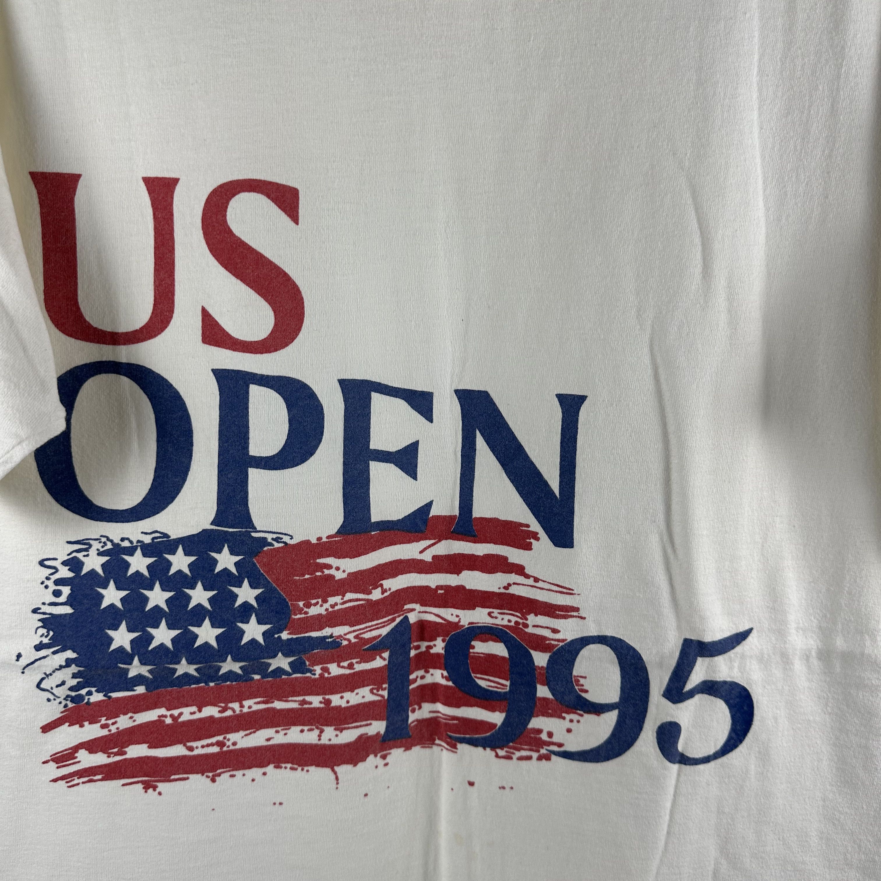 Vintage Vintage 1995 US Open Tennis Championship T-shirt Size US XL / EU 56 / 4 - 2 Thumbnail