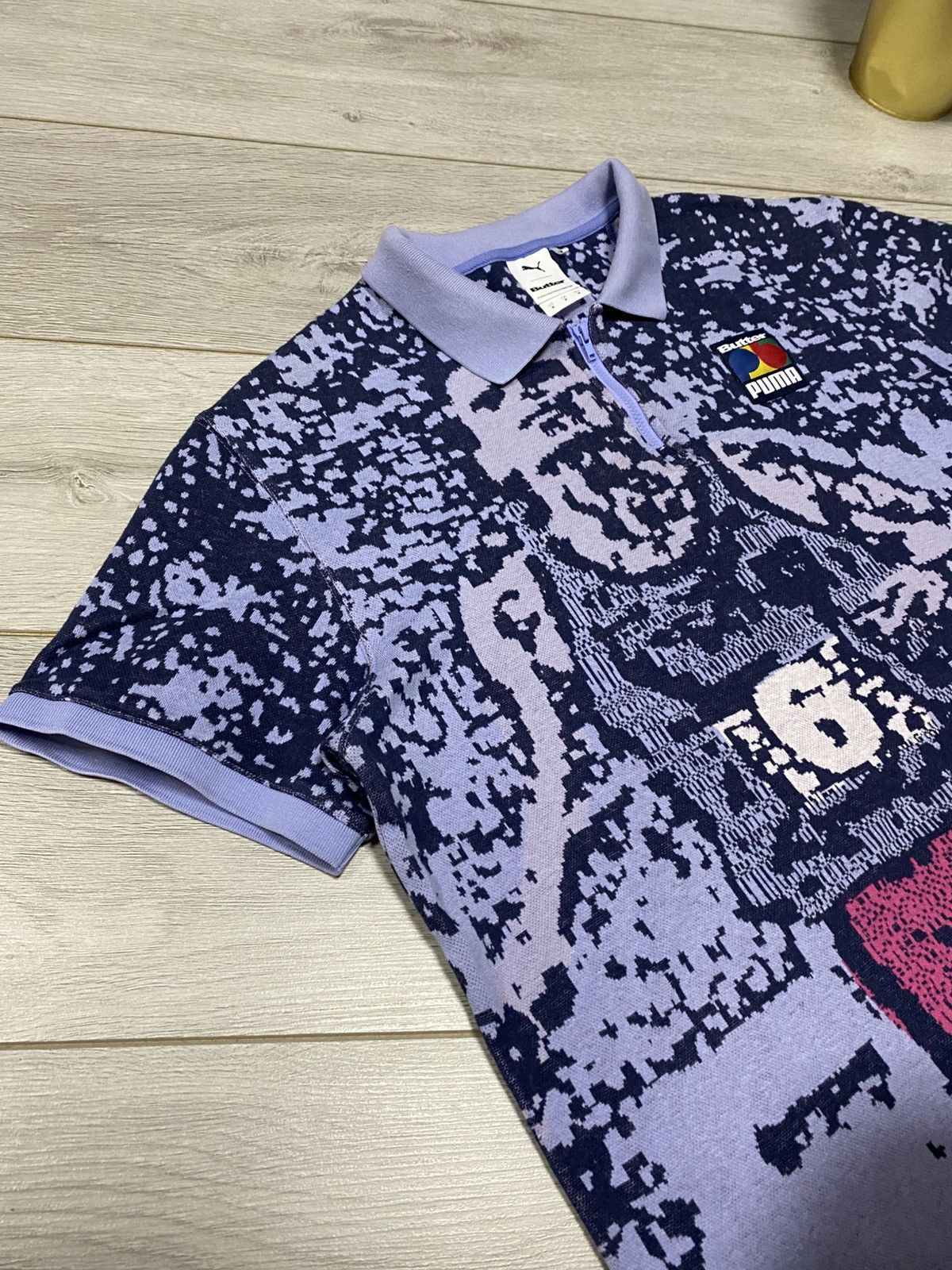 Butter Goods × Puma Puma x Butter RARE zip Polo Shirt goods over print Size US M / EU 48-50 / 2 - 2 Thumbnail