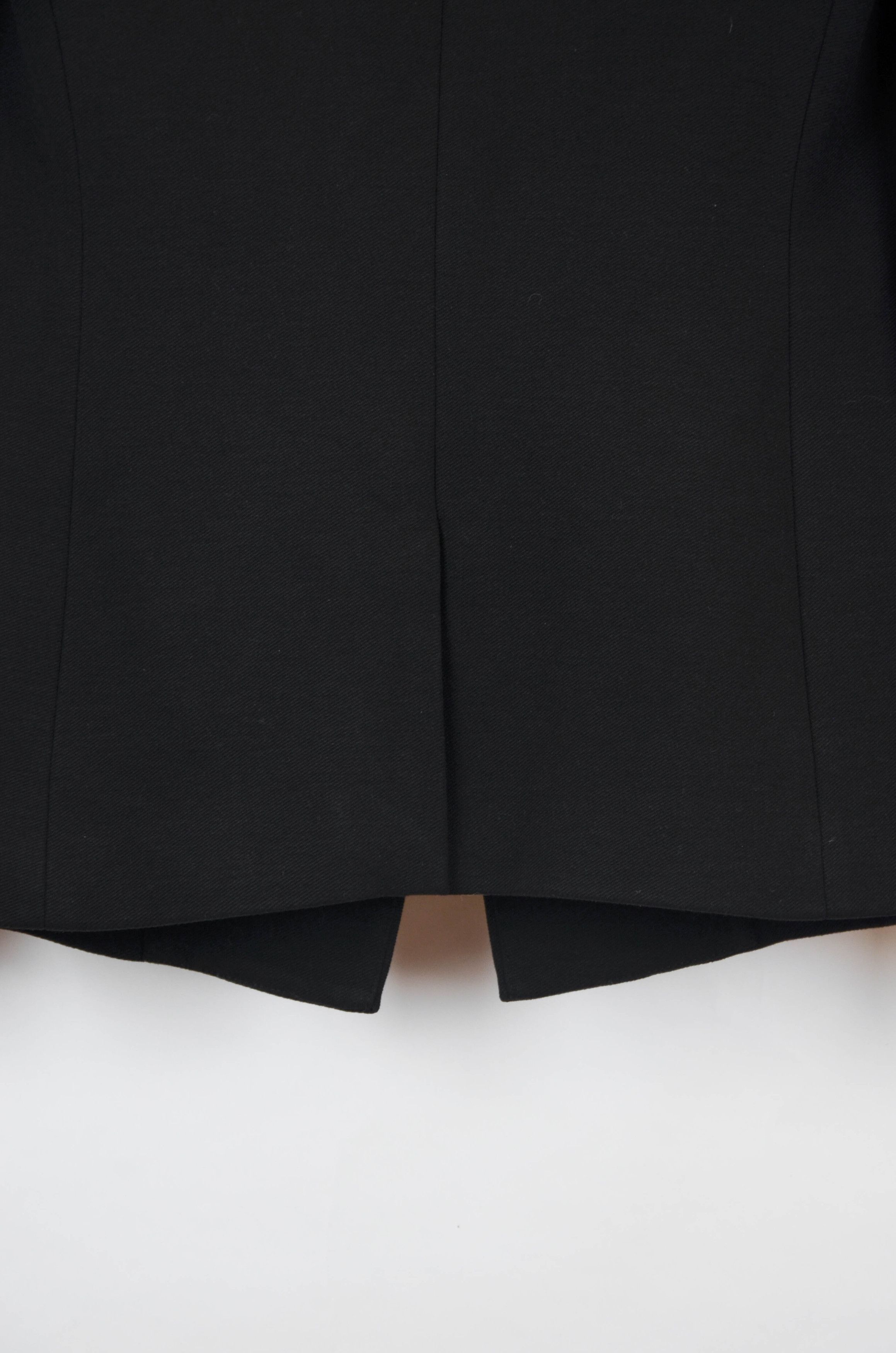 Helmut Lang Helmut Lang Tailored Black Blazer – Minimalism Jacket - S Size S / US 4 / IT 40 - 8 Thumbnail