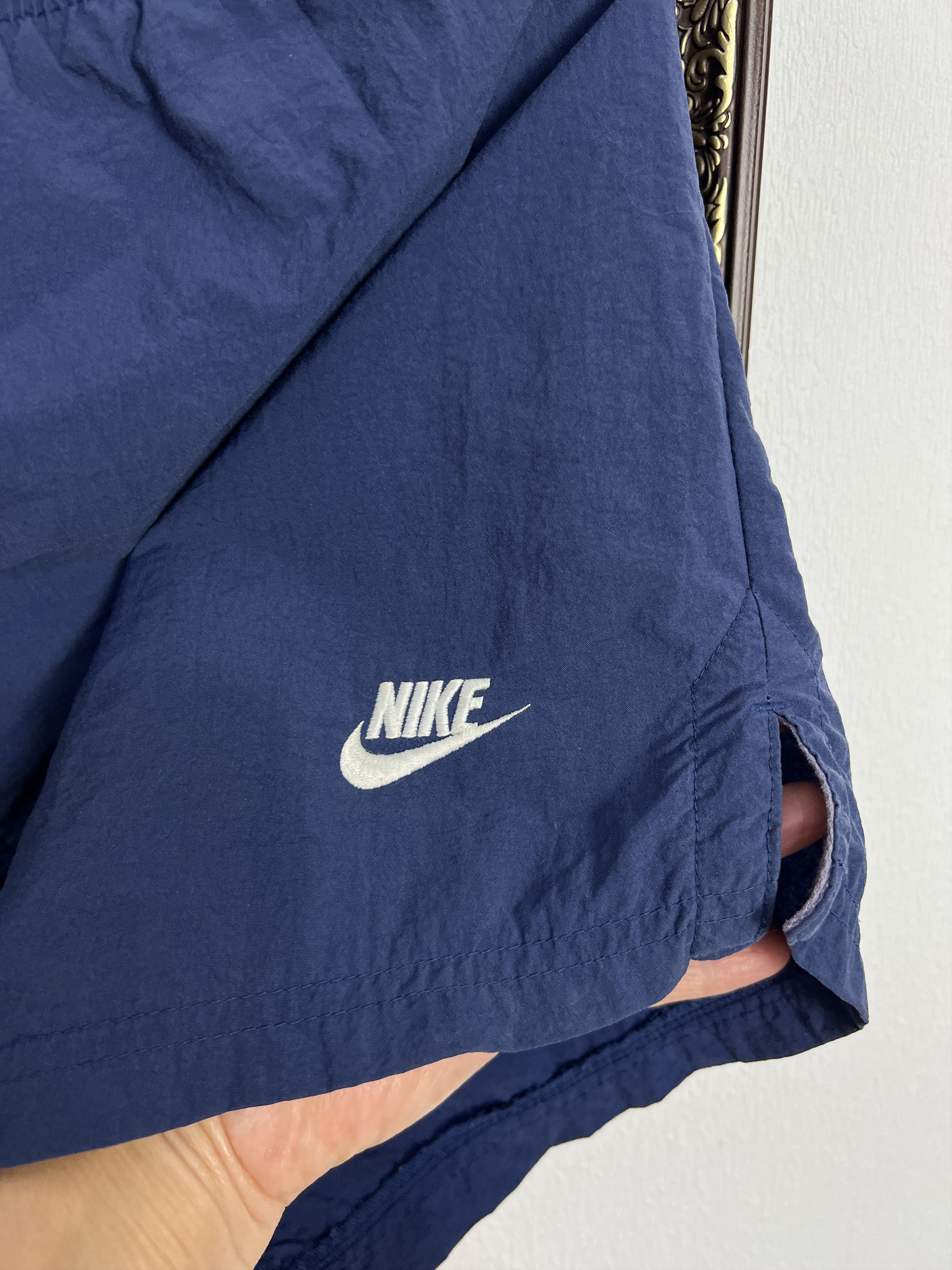 Nike Vintage 90's Nike Arsenal Football Blue Shorts Soccer S Size US 30 / EU 46 - 4 Thumbnail