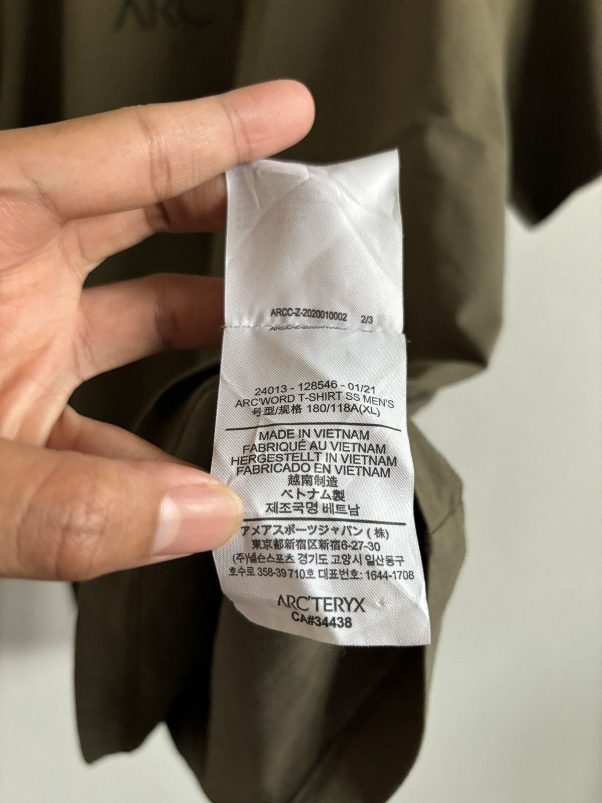 Arc'teryx Green ARC’TERYX T Shirt Size US XL / EU 56 / 4 - 7 Thumbnail