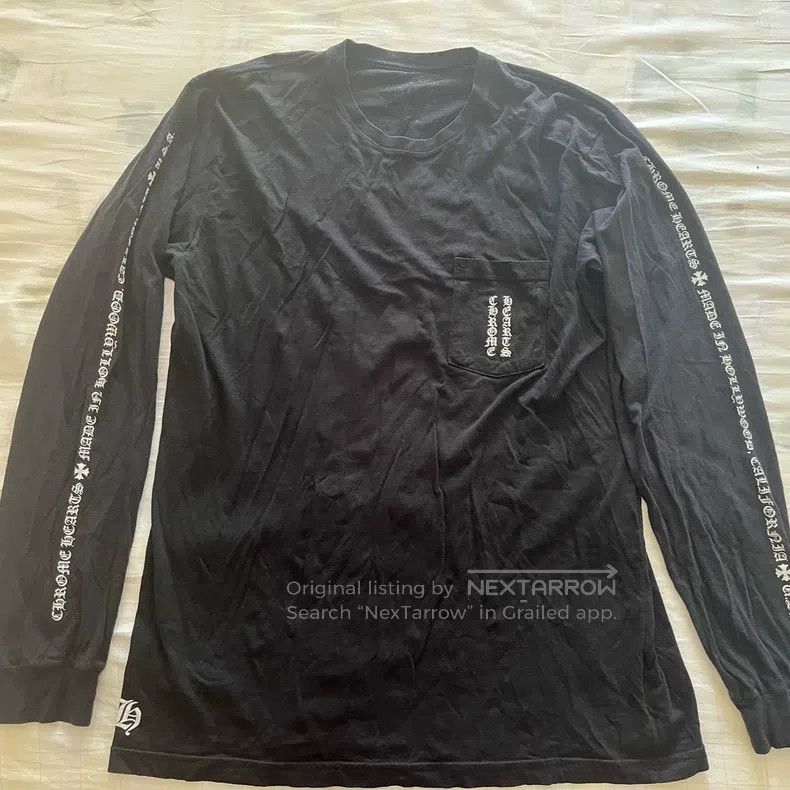 Chrome Hearts CHROME HEARTS Size XL Behind the big cross vine long sleeve Size US XL / EU 56 / 4 - 1 Thumbnail