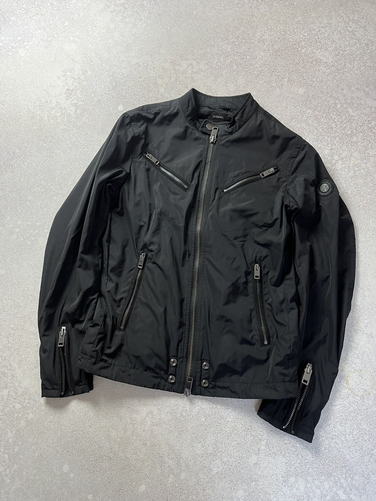 Vintage Avant Garde Diesel Jacket Moto Zipper Y2K