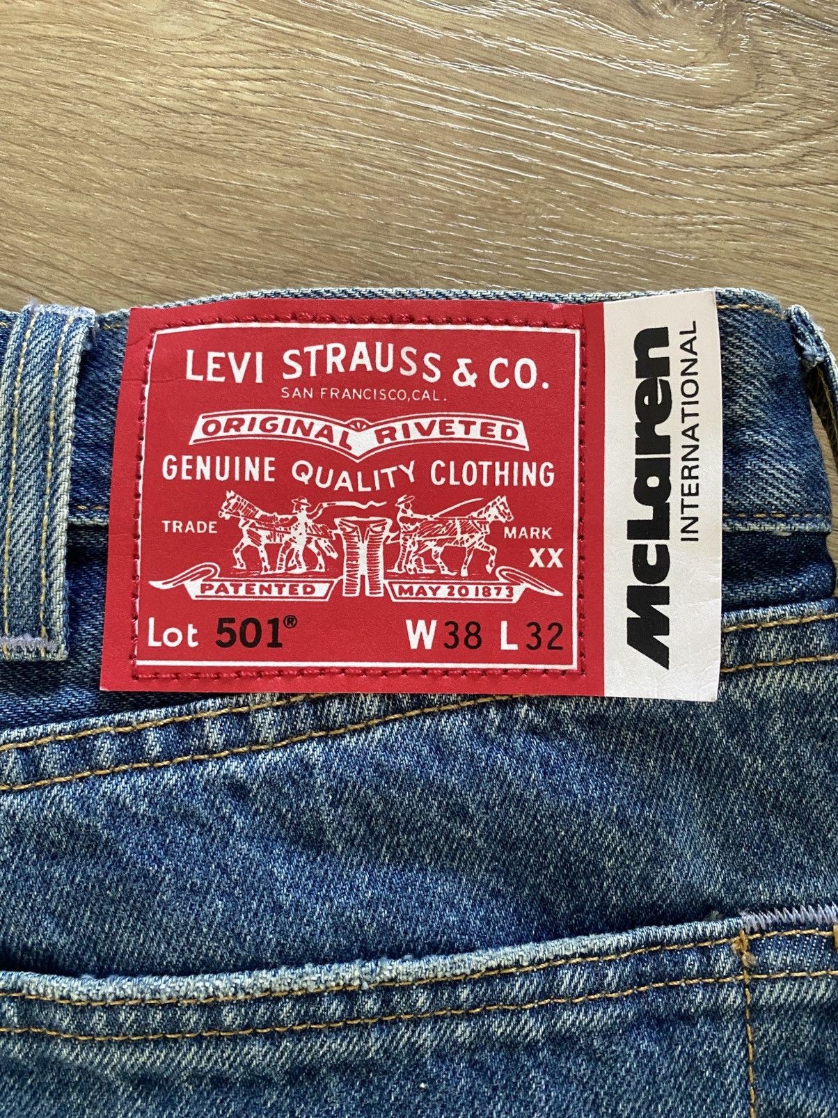 Levi's Levi’s x McLaren 501s Size US 38 / EU 54 - 5 Thumbnail