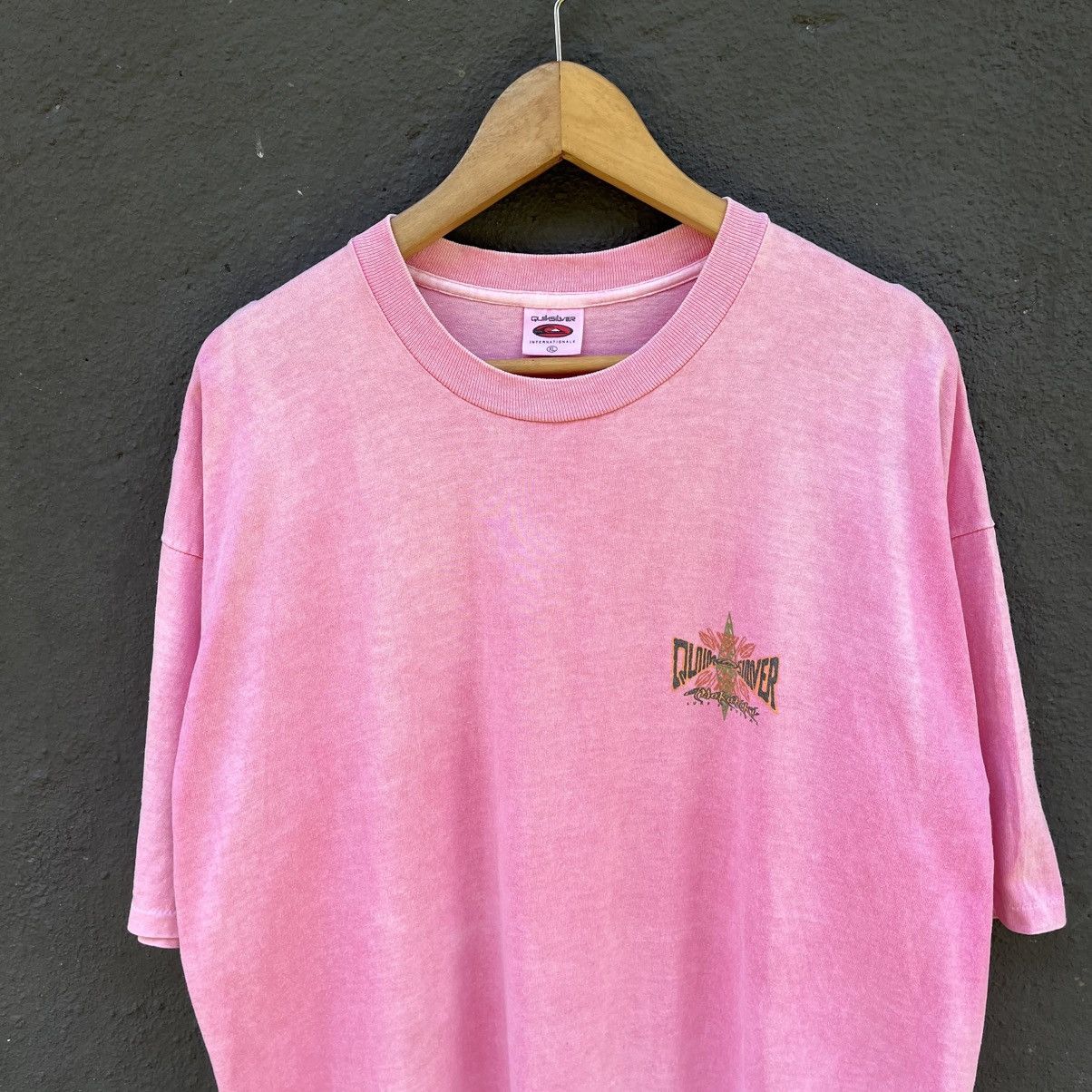 Quiksilver Thrashef Faded 90s Quiksilver Surfing Brand Tee Size US XL / EU 56 / 4 - 4 Thumbnail