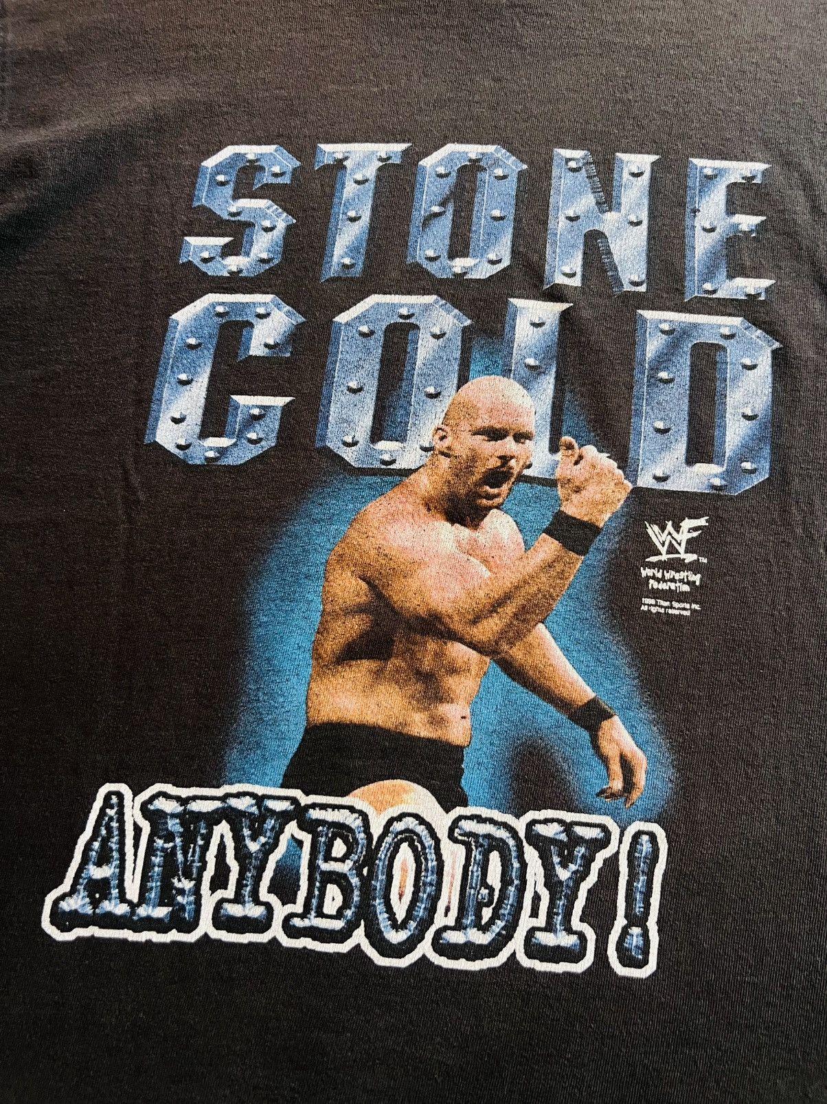 Vintage Vintage 1998 Stone Cold Steve Austin DTA Tee Size US XL / EU 56 / 4 - 5 Thumbnail