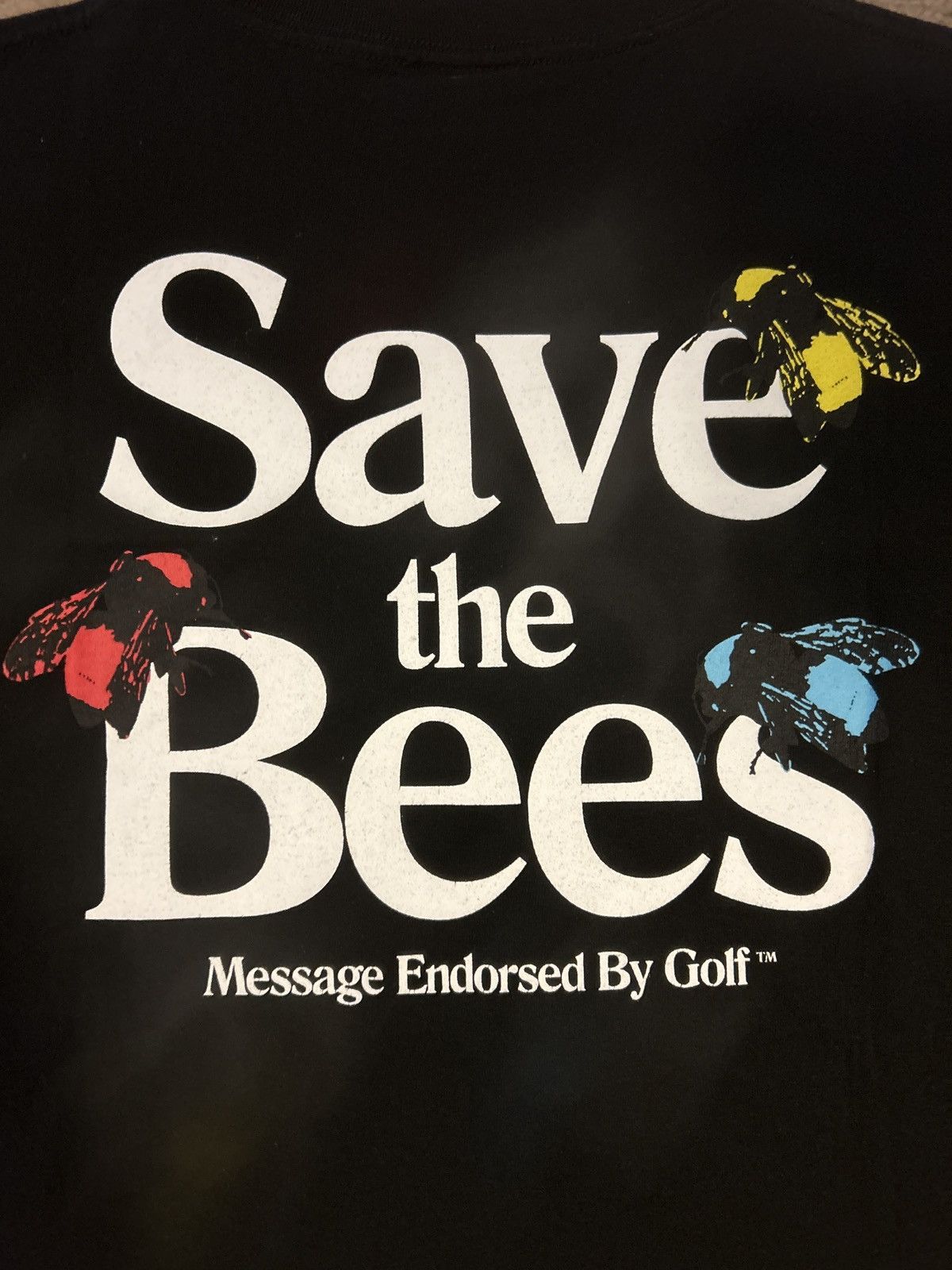 Golf le Fleur GOLF Black Save The Bees T-Shirt Size US L / EU 52-54 / 3 - 4 Thumbnail