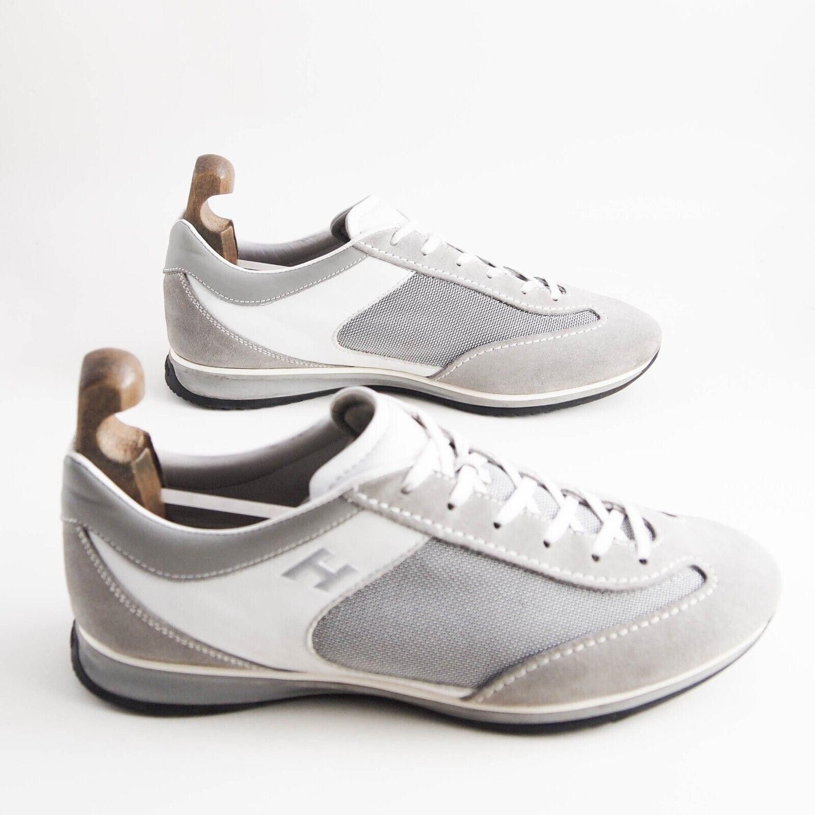 Hogan Hogan Sneakers Gray Suede Cavnas Mens US 10.5 EU 43.5 Size US 10.5 / EU 43-44 - 5 Thumbnail