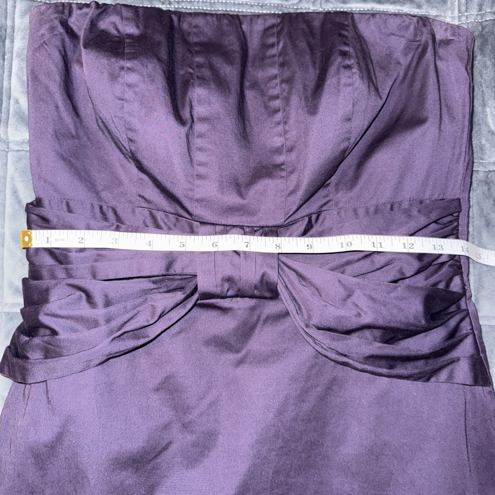 Other Limited Dark Purple sleeveless Lined Dress Size 8 Holiday Size M / US 6-8 / IT 42-44 - 6 Thumbnail