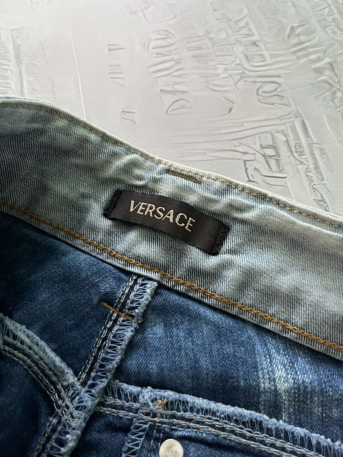 Versace Versace Luxury Vintage Jeans Denim Blue Size 27" / US 4 / IT 40 - 7 Thumbnail