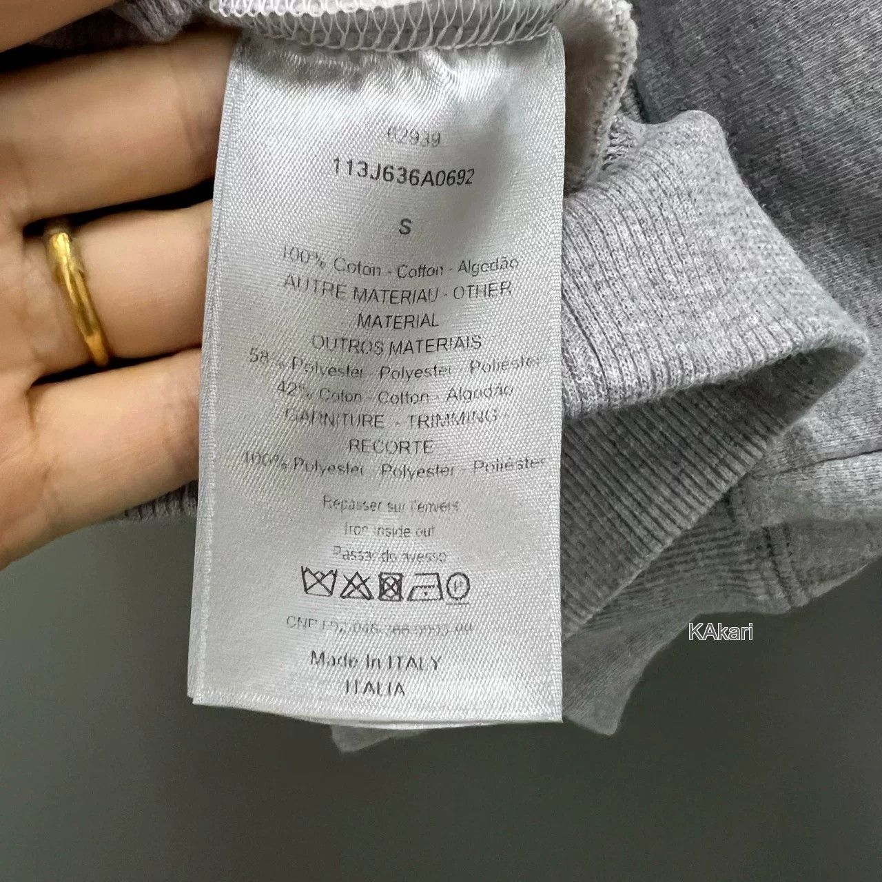Dior Dior Full Print Inner Hoodie Size US S / EU 44-46 / 1 - 4 Thumbnail