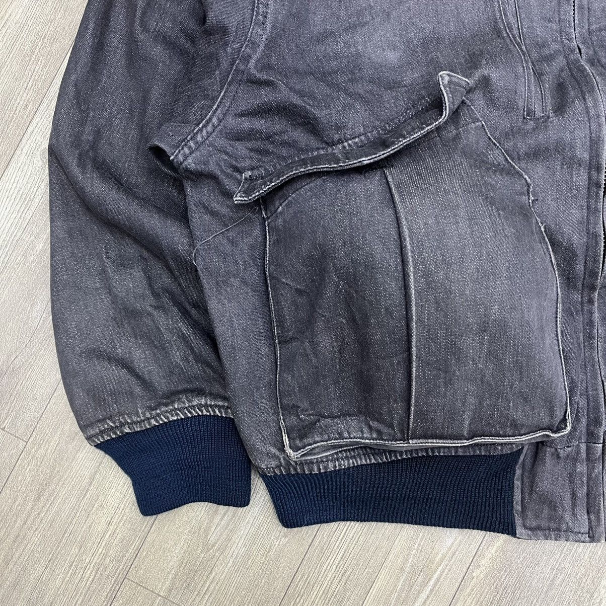 Japanese Brand × Vintage 1987s Mens Batsu CWU 45/P Denim Military Style Bomber Jacket Size US M / EU 48-50 / 2 - 5 Thumbnail