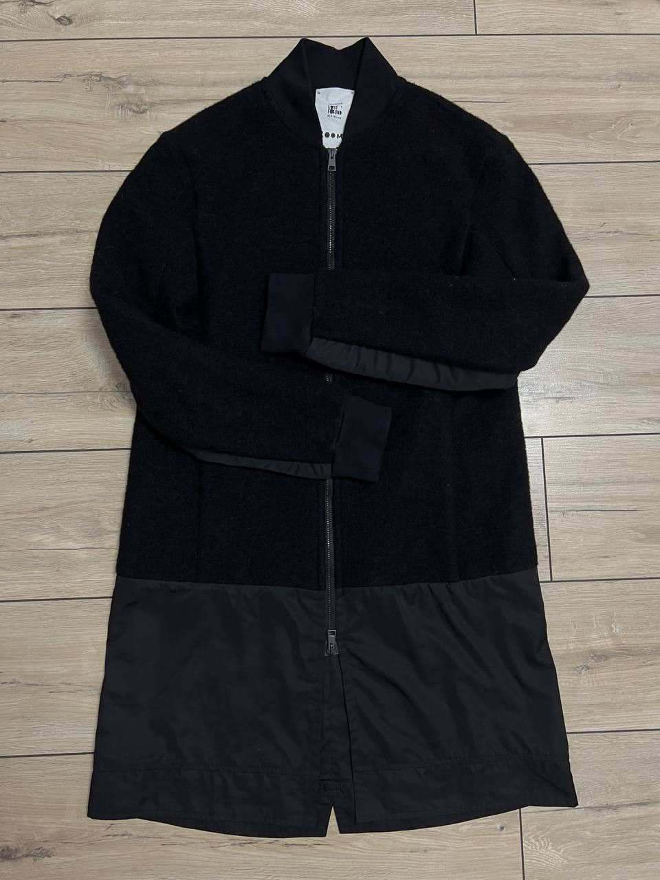 Lost & Found Ria Dunn Lost & Found Ria Dunn ROOMS Full Zip Wool Bomber Long Jacket Size US XS / EU 42 / 0 - 8 Thumbnail