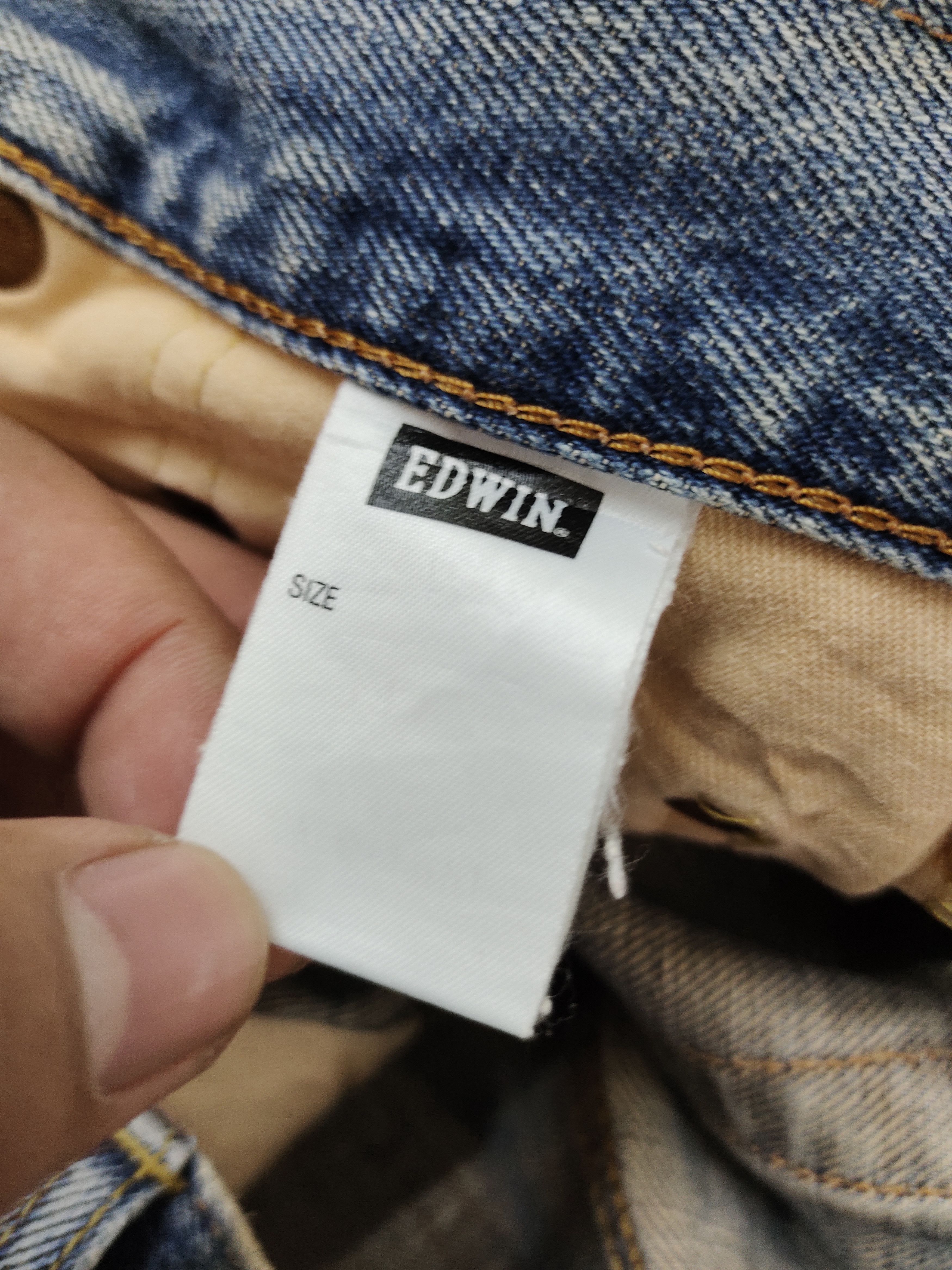 Edwin 90s Edwin 505XX Distress Selvedge Jeans Undercover Design Size US 33 - 21 Thumbnail